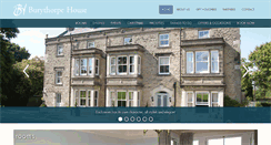 Desktop Screenshot of burythorpehouse.co.uk