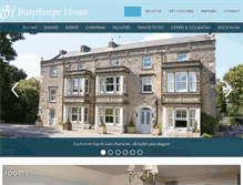 Tablet Screenshot of burythorpehouse.co.uk